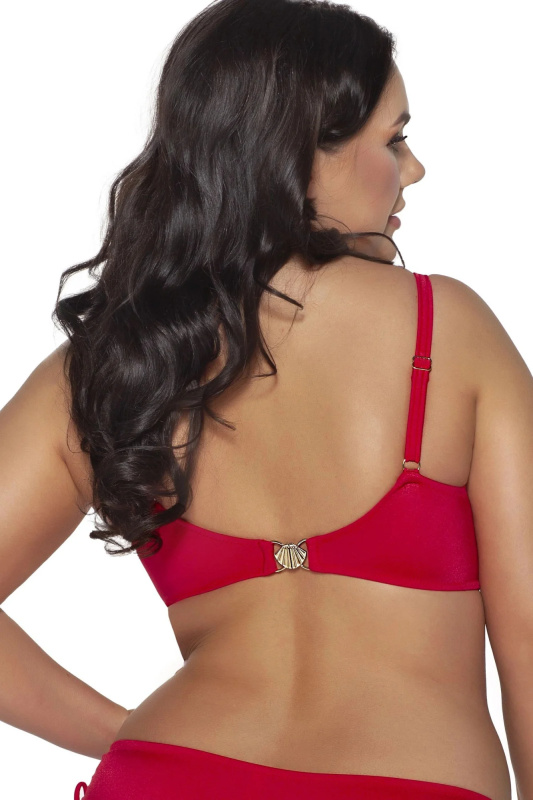 Horní díl plavek 180 Barbados - AVA červená 65/F