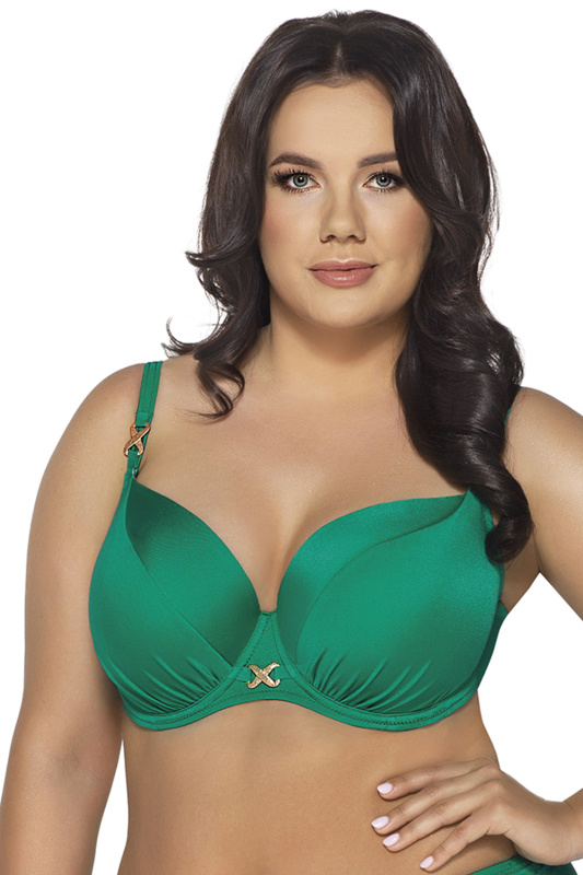 Vrchní díl plavek Ava SK-182 MAXI Barva: Zelená, Velikost: 95G