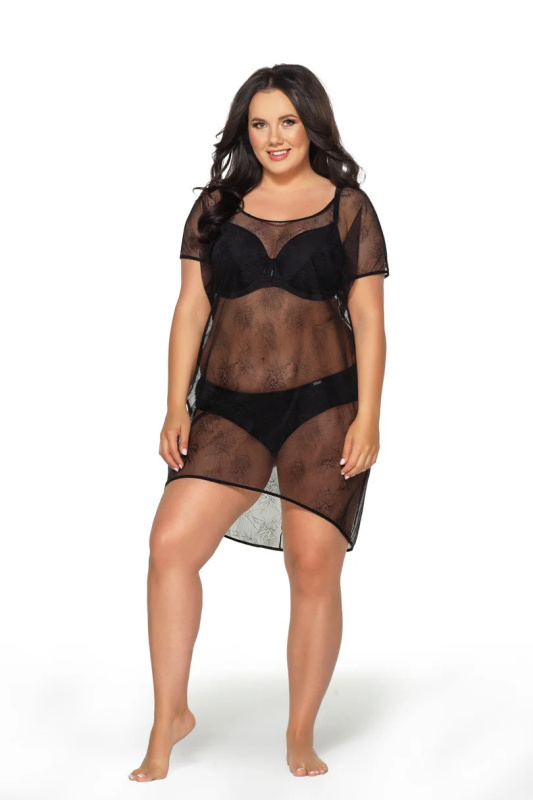 PLÁŽOVÉ ŠATY SP 21 ČERNÉ černá 2XL/3XL