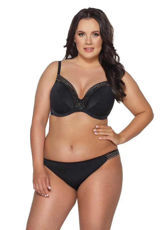 Spodní díl plavek Ava SF 209/13/B S-3XL Brazilský černá M-38