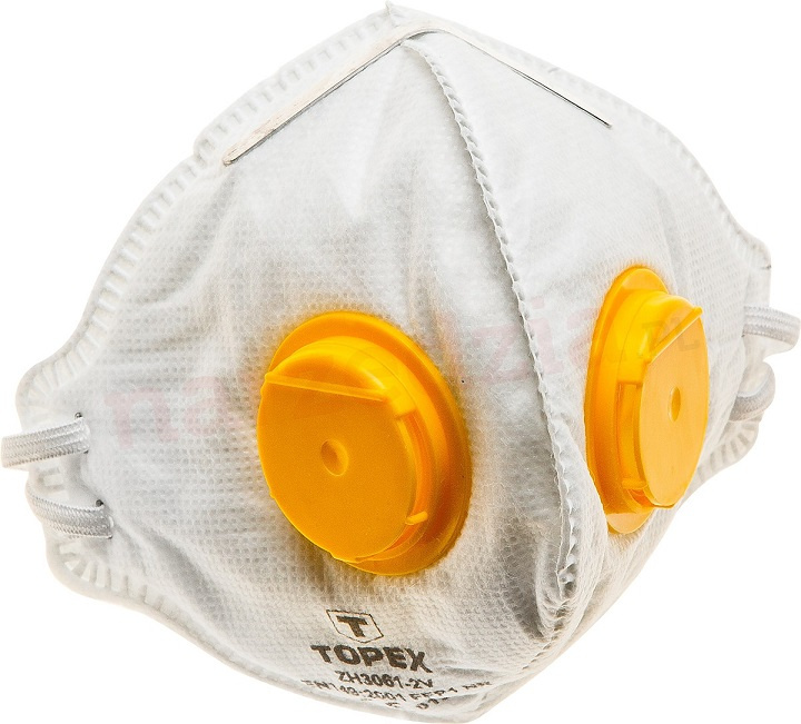 TOPEX Respirátor, maska FFP1, 2 ventily