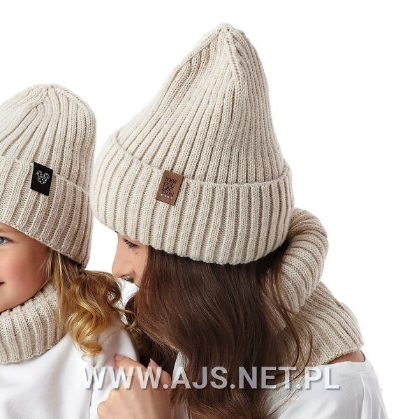 AJS 50-208 Dámská čepice+golfový set perla 54-56 cm