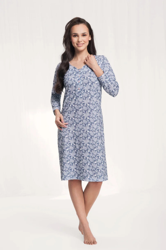 DÁMSKÁ KOŠILE 164 3XL INDIGO XXXL