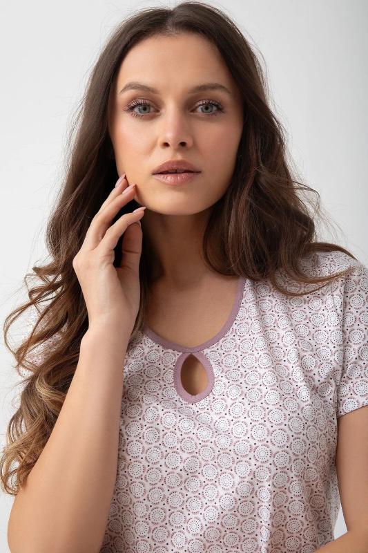 Košile Luna 209 kr/r M-2XL W25 dámská ecru-béžová M