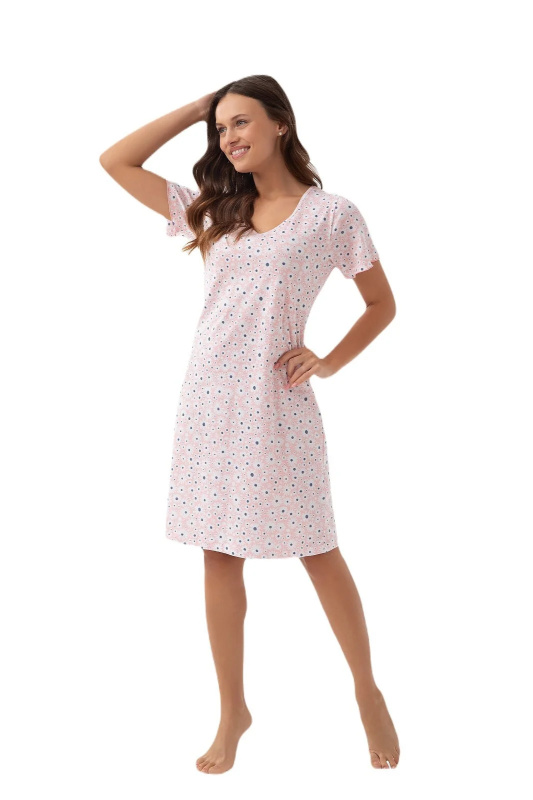 Dámská košile Luna 284 kr/r 4XL růžová 4XL