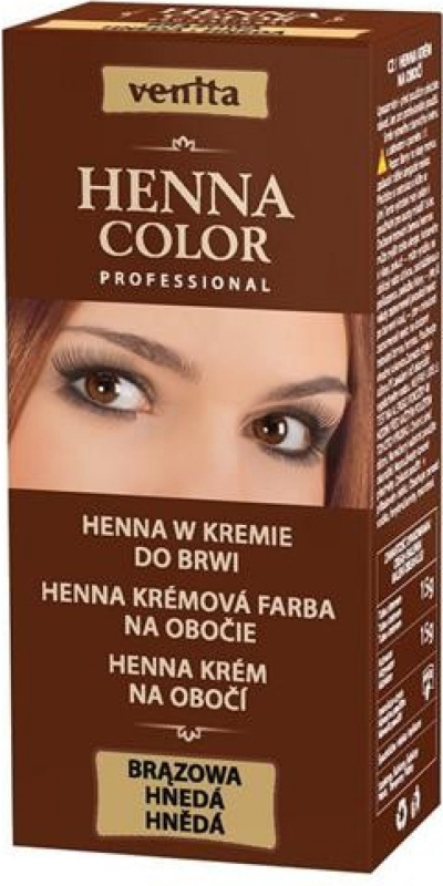 Venita barva na obočí a řasy hnědá 15 g