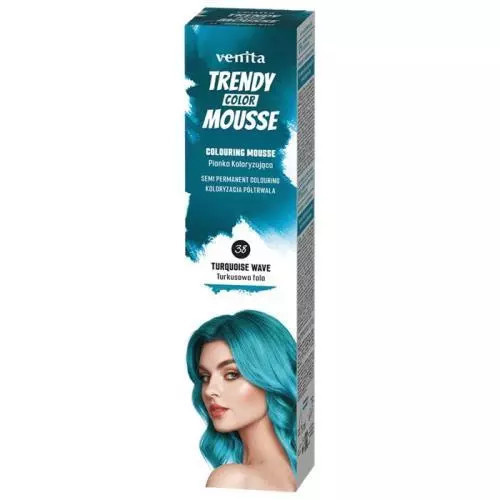 Trendy barevné tužidlo 75ml 38 Tyrkysová Vlna
