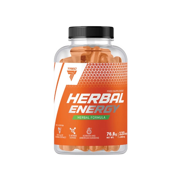 Trec Nutrition Herbal Energy 120 kapslí