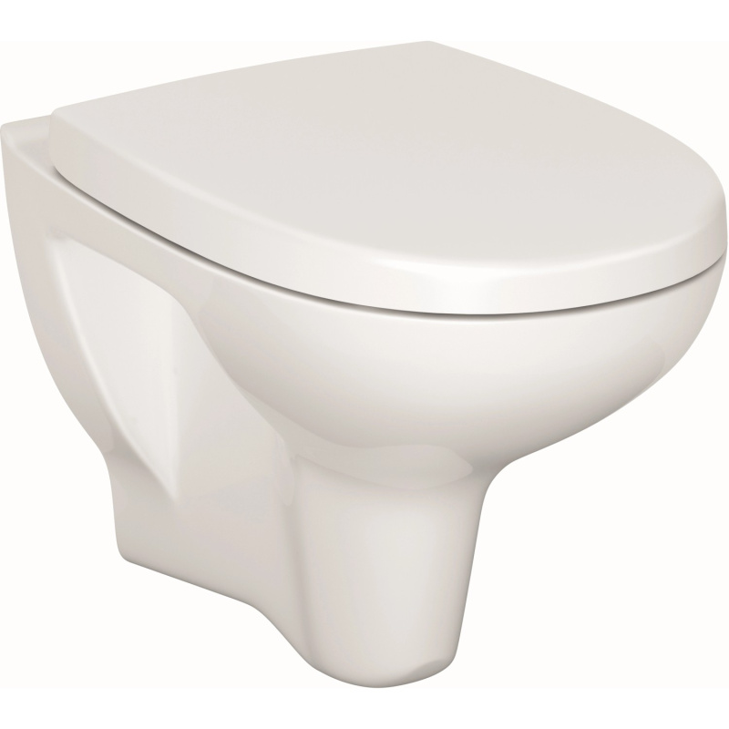 CERSANIT Závěsná WC mísa ARTECO NEW CLEAN ON + WC sedátko (S701-178)