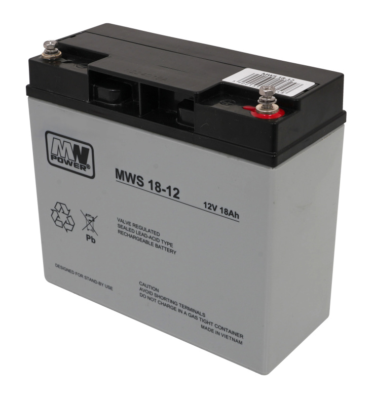 MW Power 12V 18Ah MWS 18-12