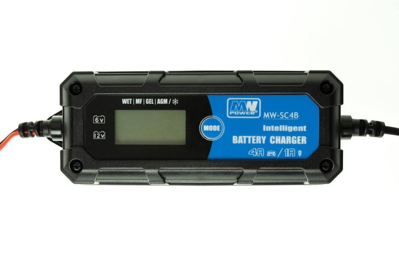 Tomido Elektronická nabíječka 6V/12V MW-SC4B
