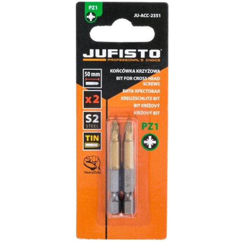 Koncovka titanová PZ1 50 mm S2 60HRC