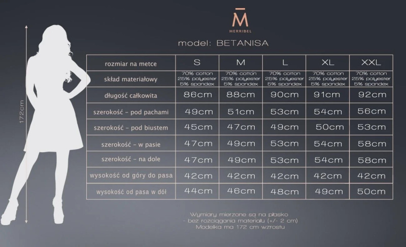 Betanisa Černé šaty - Merribel L