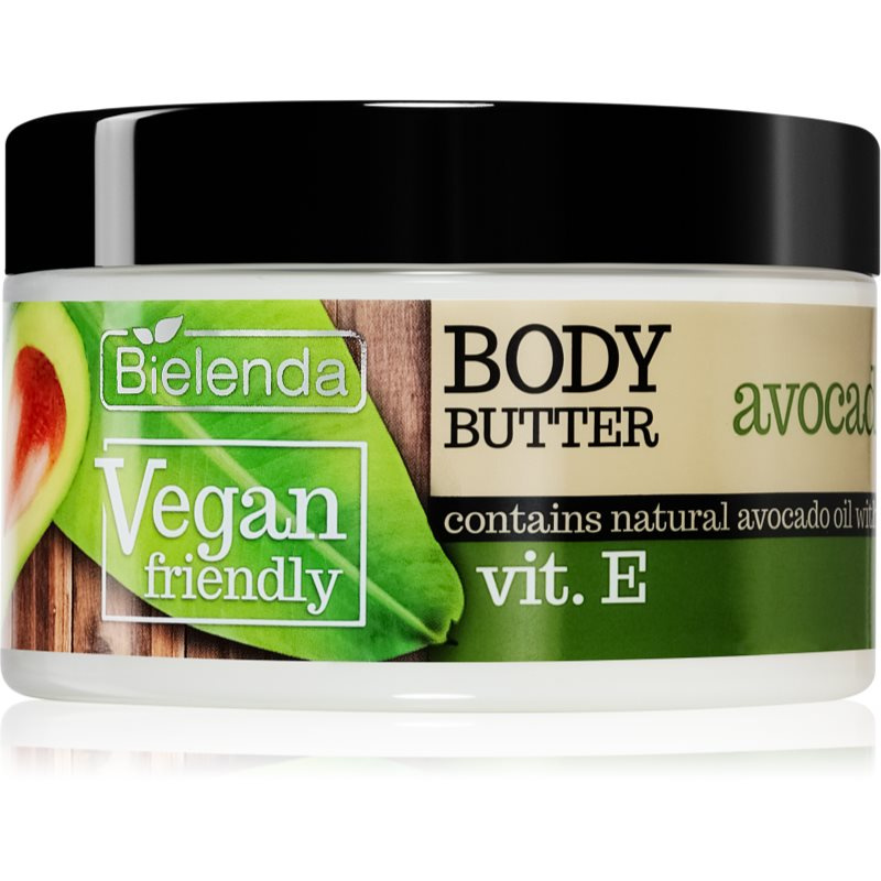 Bielenda Vegan Friendly Avocado tělové máslo s vyživujícím účinkem 250 ml