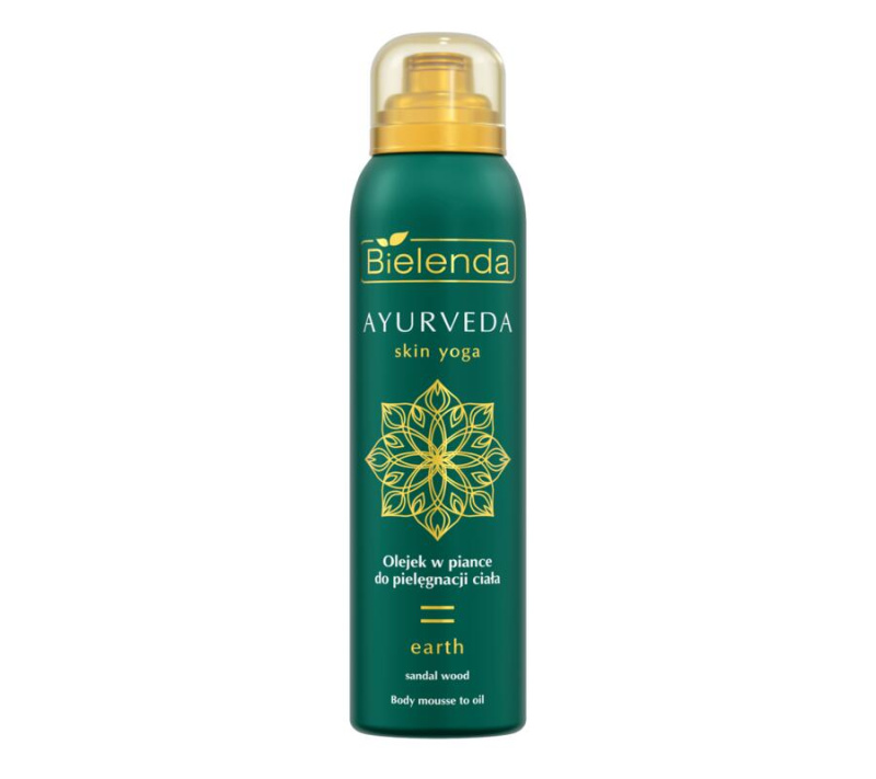 BIELENDA AYURVEDA SKIN YOGA Tělový olej ve formě pěny cedr a skořice, 150 ml