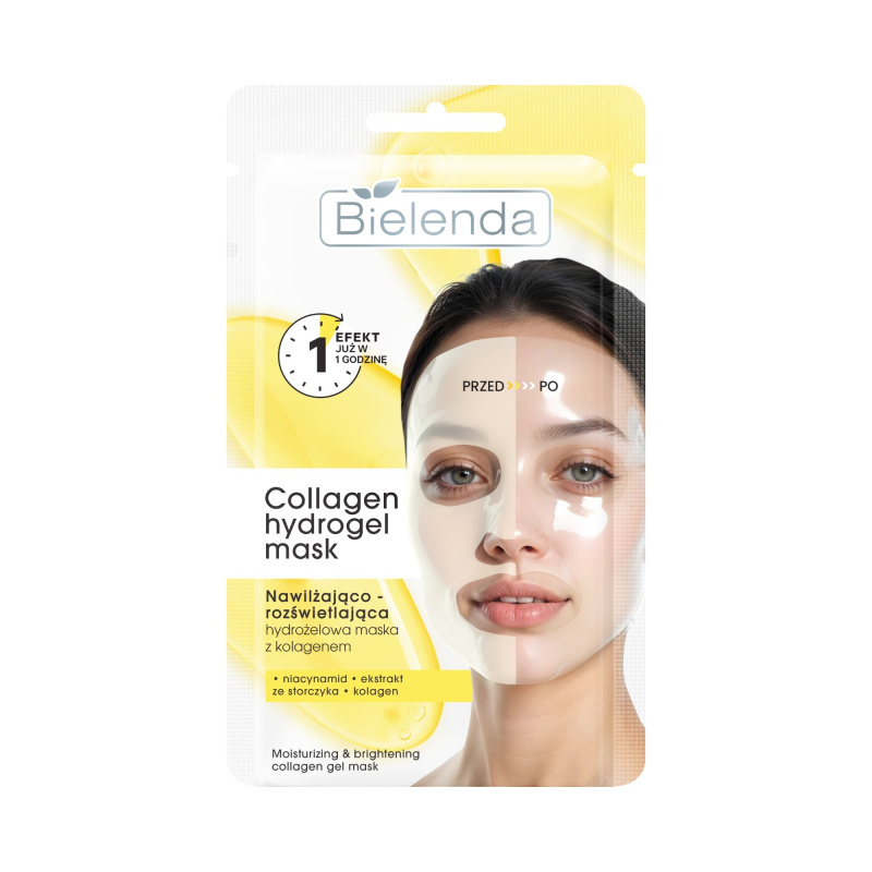 Bielenda Collagen Hydrogel Mask hydrogelová maska s kolagenem 1 ks