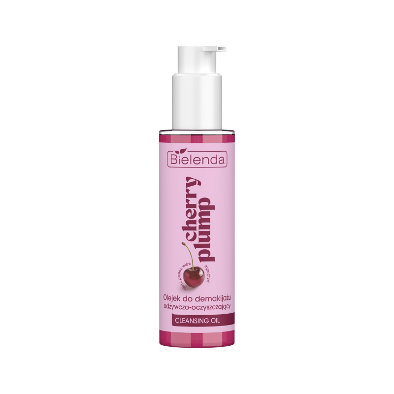 Bielenda Cherry Plump čisticí a odličovací olej s vyživujícím účinkem 100 ml