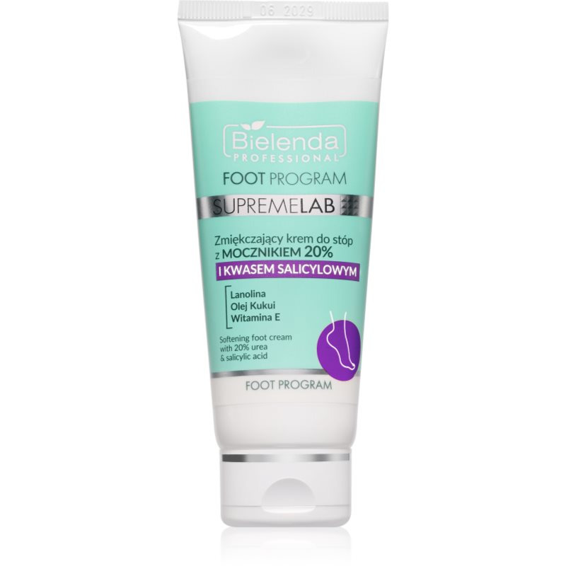 Bielenda Professional Supremelab Foot Cream 20% změkčující krém na nohy 75 ml