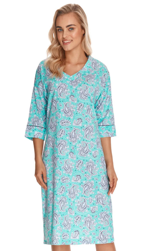 Dámská noční košile 2770 SUSANA S-XL máta S