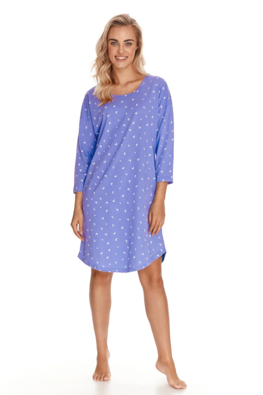 Dámská noční košile 2778 RAISA S-XL Modrá S