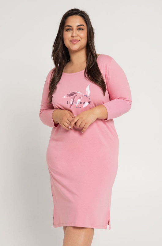 Dámská noční košile Taro Olympia 3019 Barva: Růžová, Velikost: 3XL