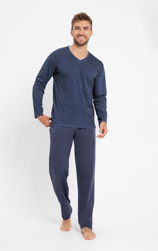 Pánské pyžamo Taro Trevor 3069 Barva: Modrá, Velikost: XL