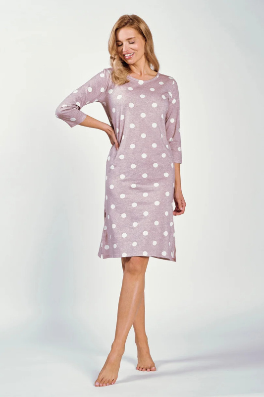 Dámská noční košile Dolly 3213 S-XL šedá M