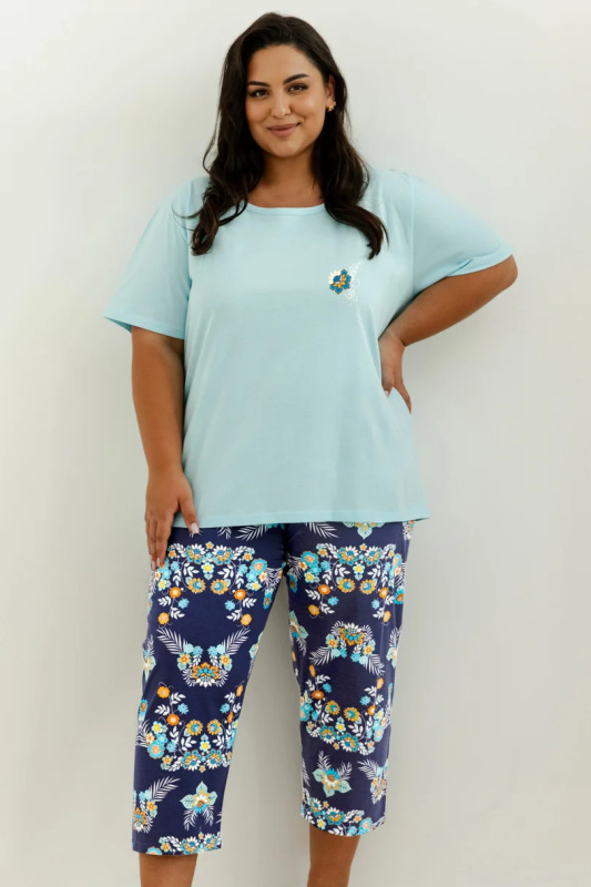 3366 DÁMSKÉ PYŽAMO KRISTEN 2XL-3XL TURECKO 3XL