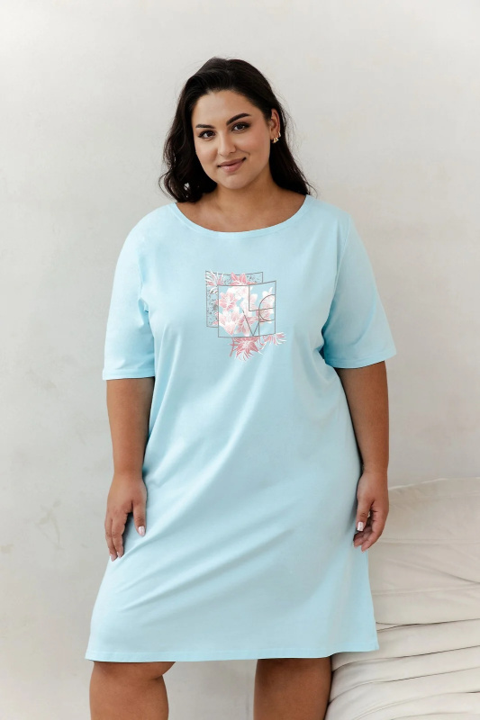 Taro Isla 3364 cr/r 2XL-3XL W25 dámské tričko světle růžová XXL