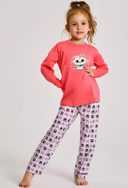 Pyžamo Taro Emma 3486 d/r 92-116 z25/26 Meruňka 104