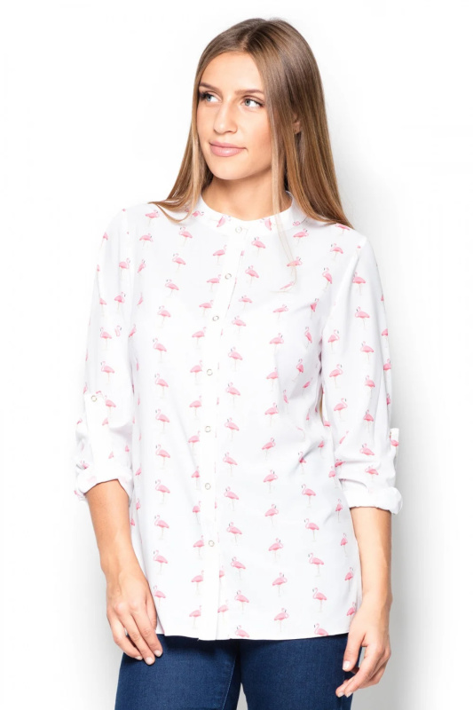 Košile s dlouhým rukávem  model 63918 Katrus Xl