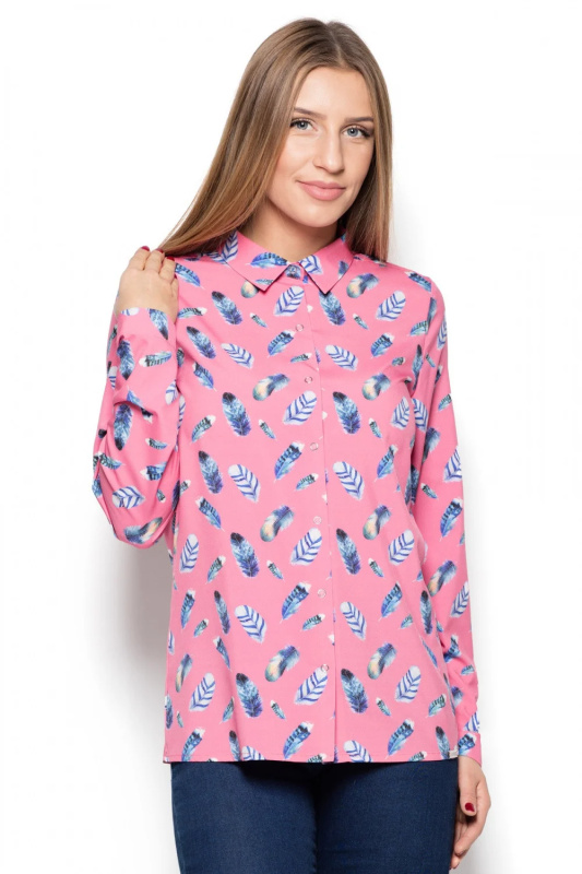 Košile s dlouhým rukávem  model 76987 Katrus Xl