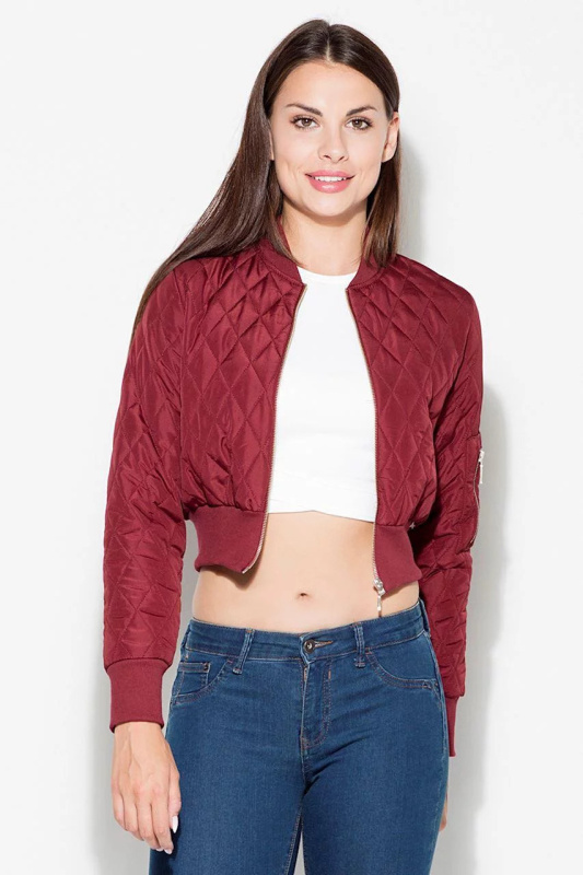 Dámská bunda K442 - Katrus 42/XL bordó