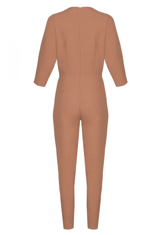 Dámský overal M672 Figl XL Hnědá
