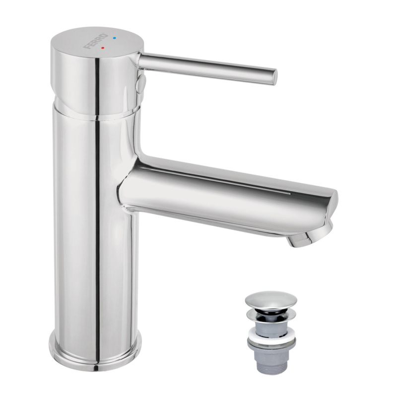 Novaservis Fiesta umyvadlová baterie s clic-clacem chrom BFI2