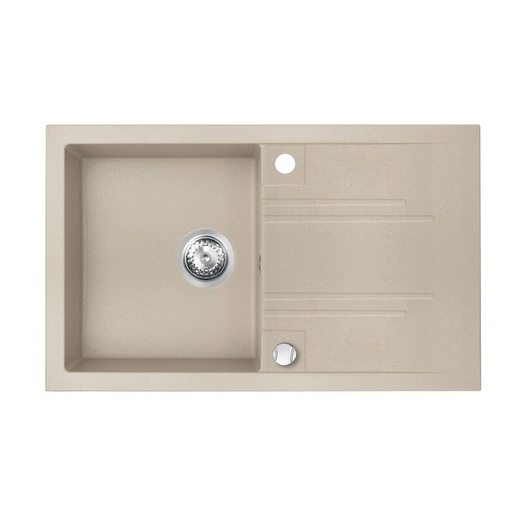 Dřez granitový 1k. 48/78. písek DRGM48/78SA