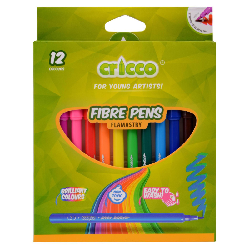 Fixy Cricco - sada 12 barev, blistr