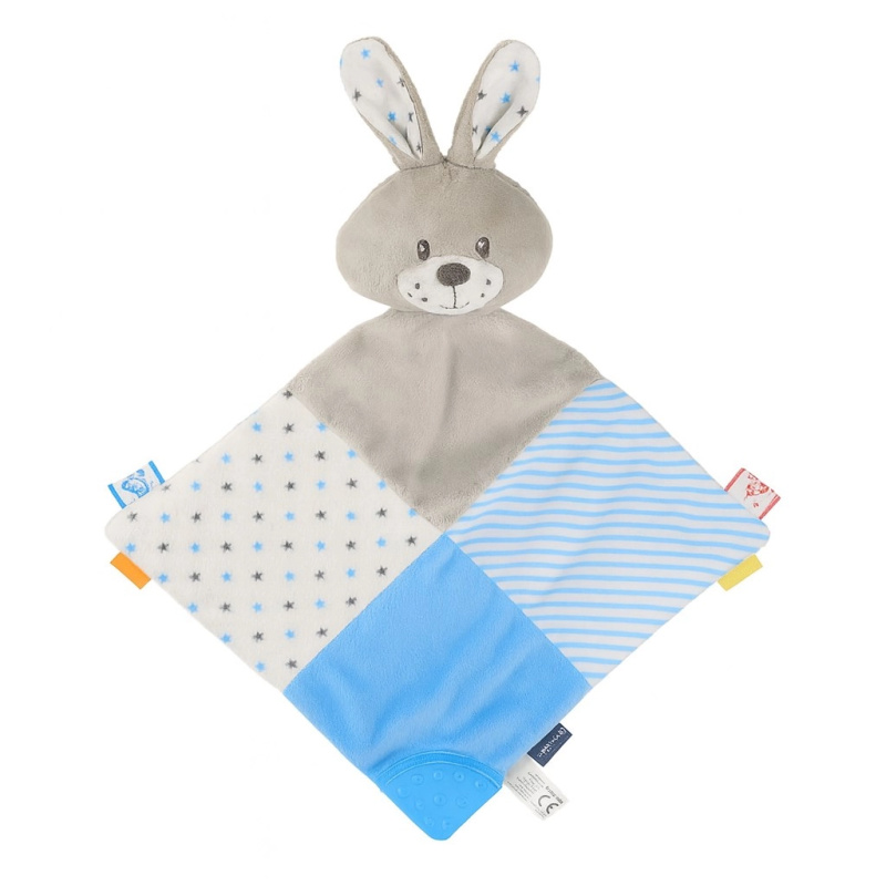 Usínáček králík BABY MIX modrý