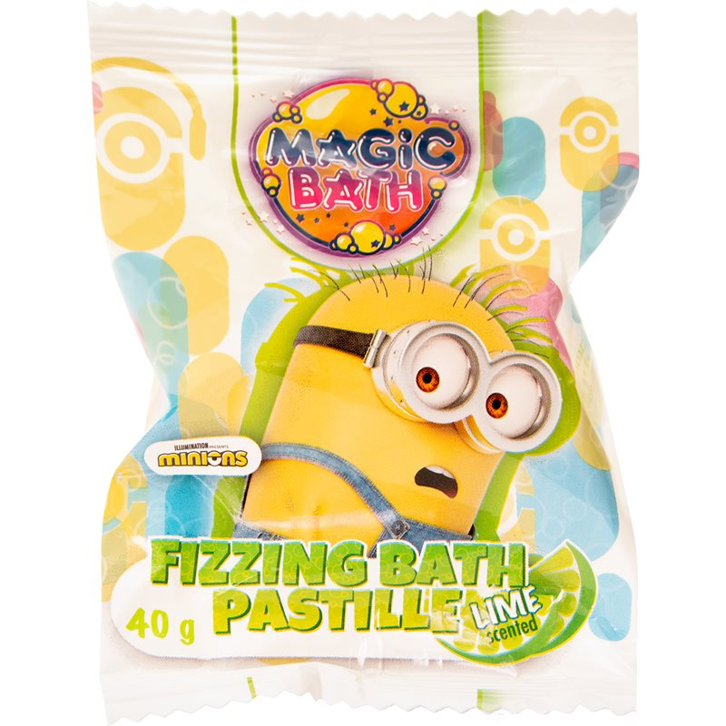 Minions šumivá tableta do vany 40 g mango
