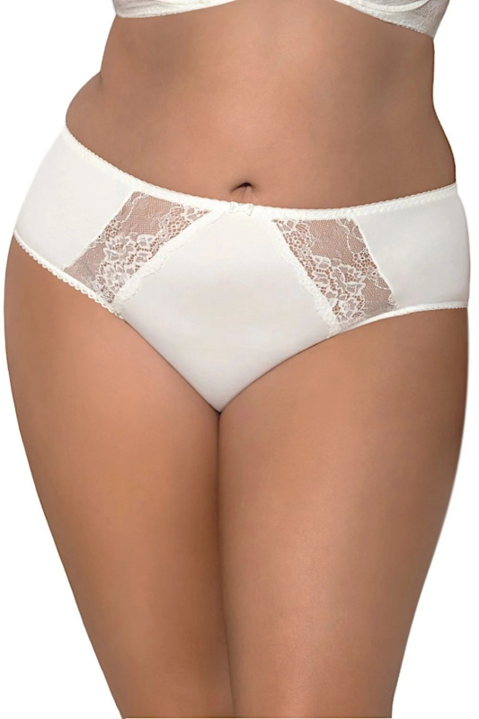 Dámské kalhotky 358 Blanca cream - GORSENIA krémová XXL
