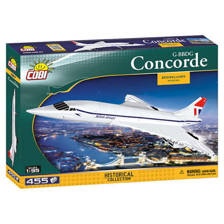 COBI 1917 Concorde z Brooklands Museum, 1:95, 455 k