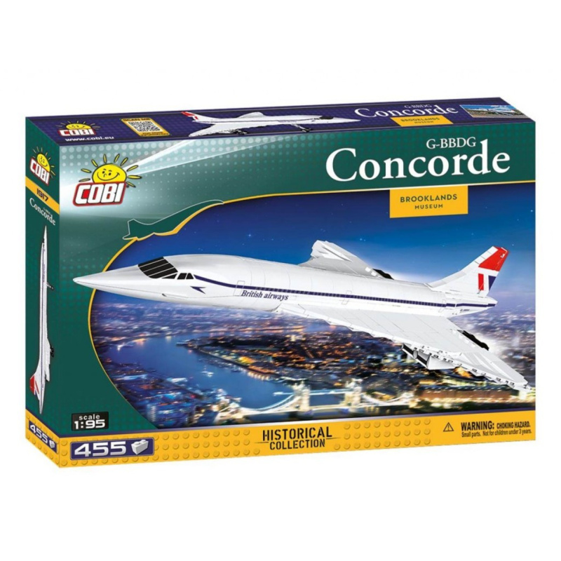 COBI 1917 Concorde z Brooklands Museum, 1:95, 455 k