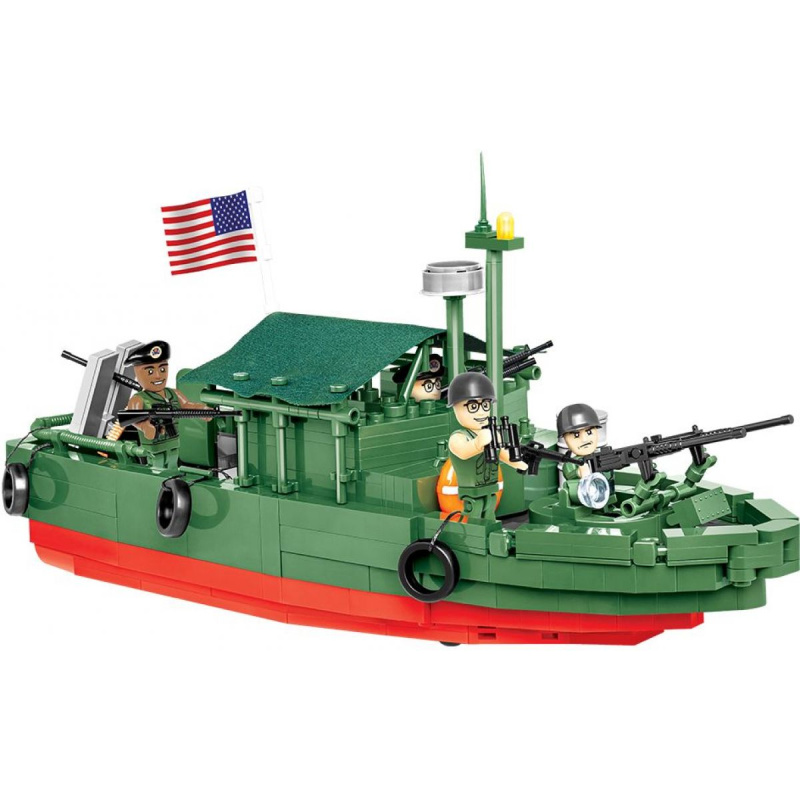 COBI 2238 Vietnam War Patrol Boat River MK II, 1:35, 615 k, 4 f