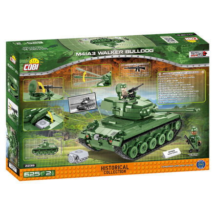 COBI 2239 Vietnam War M41A3 Walker Bulldog, 625 k, 2 F