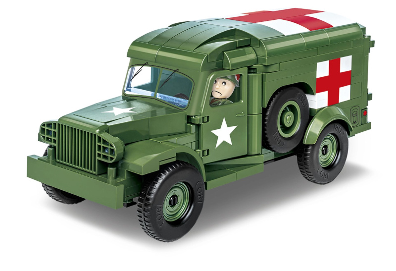 COBI 2257 Small Army 1942 Sanitka WC 54, 1:35, 293 kostek
