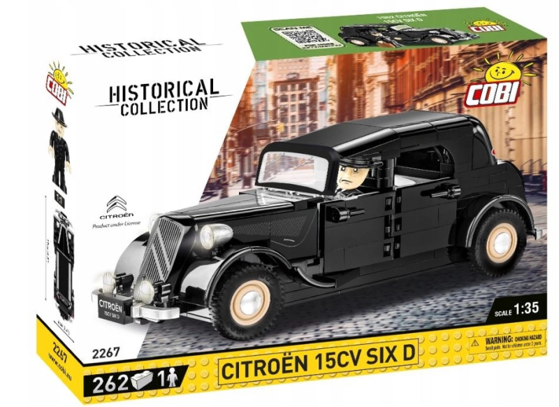 Cobi 2267 Francouzský automobil CITROËN 15CV SIX D