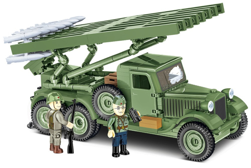 COBI 2280 World War II Ruský raketomet BM-13 KATYUSHA ZIS-6
