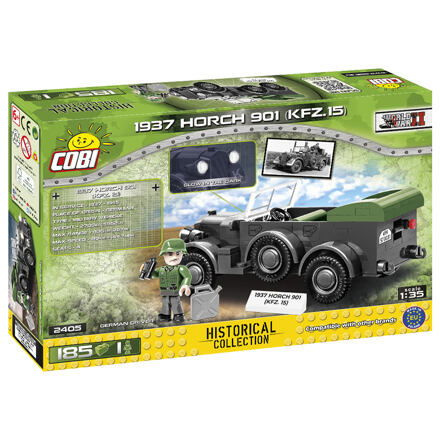 COBI 2405 World War II Německé terénní vozidlo 1937 HORCH 901 KFZ.15