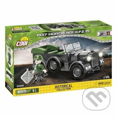 COBI 2405 World War II Německé terénní vozidlo 1937 HORCH 901 KFZ.15