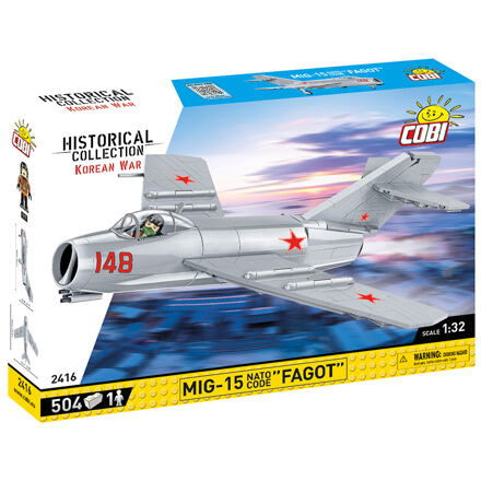 COBI 2416 Korean War Ruský stíhací letoun MIG-15 FAGOT